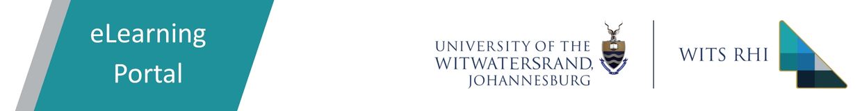 Wits RHI eLearning Portal