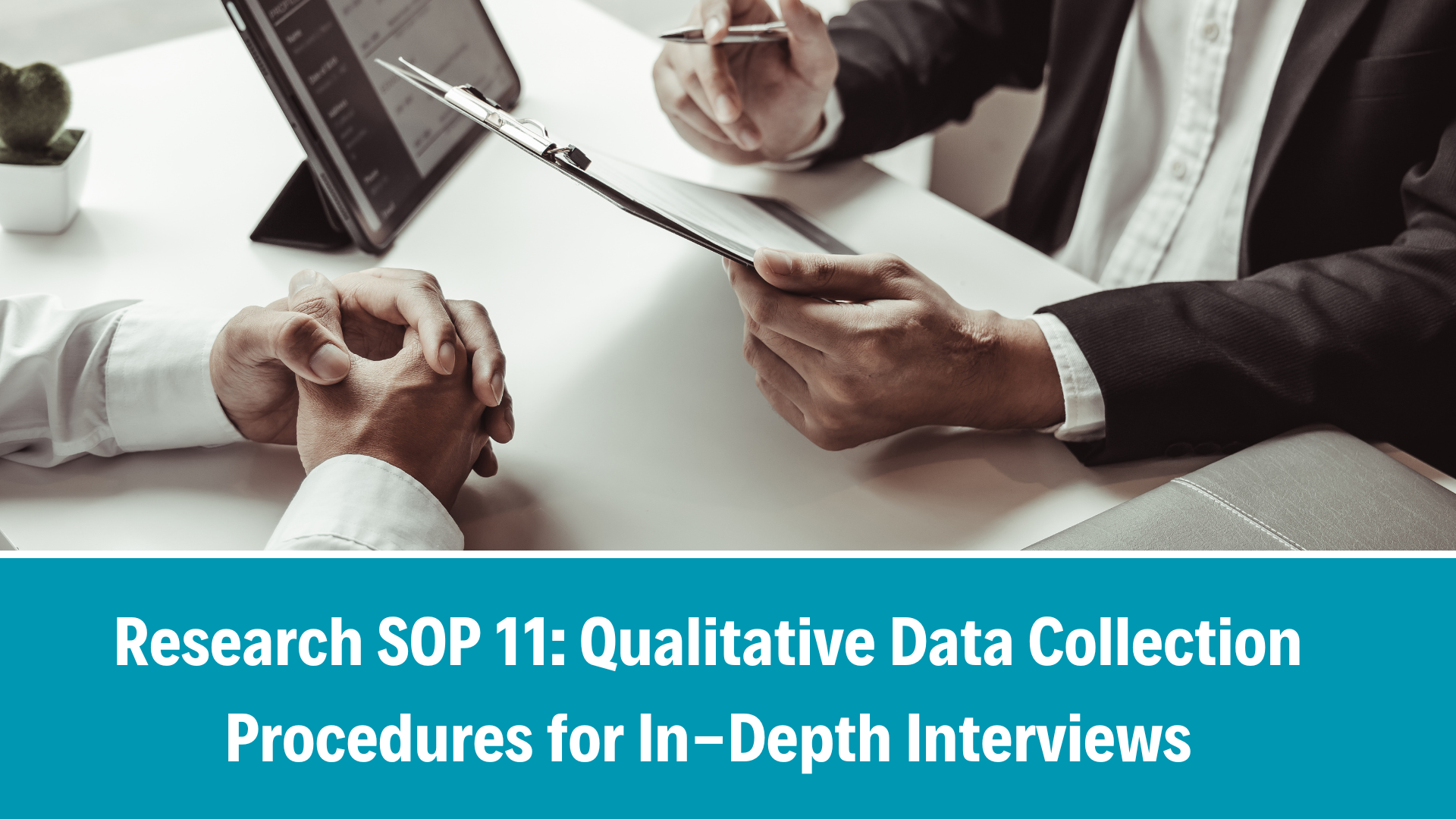 IS PrEP_R SOP 11: Qualitative Data Collection Procedures for In-Depth Interviews, V1.0, 01 April 2023