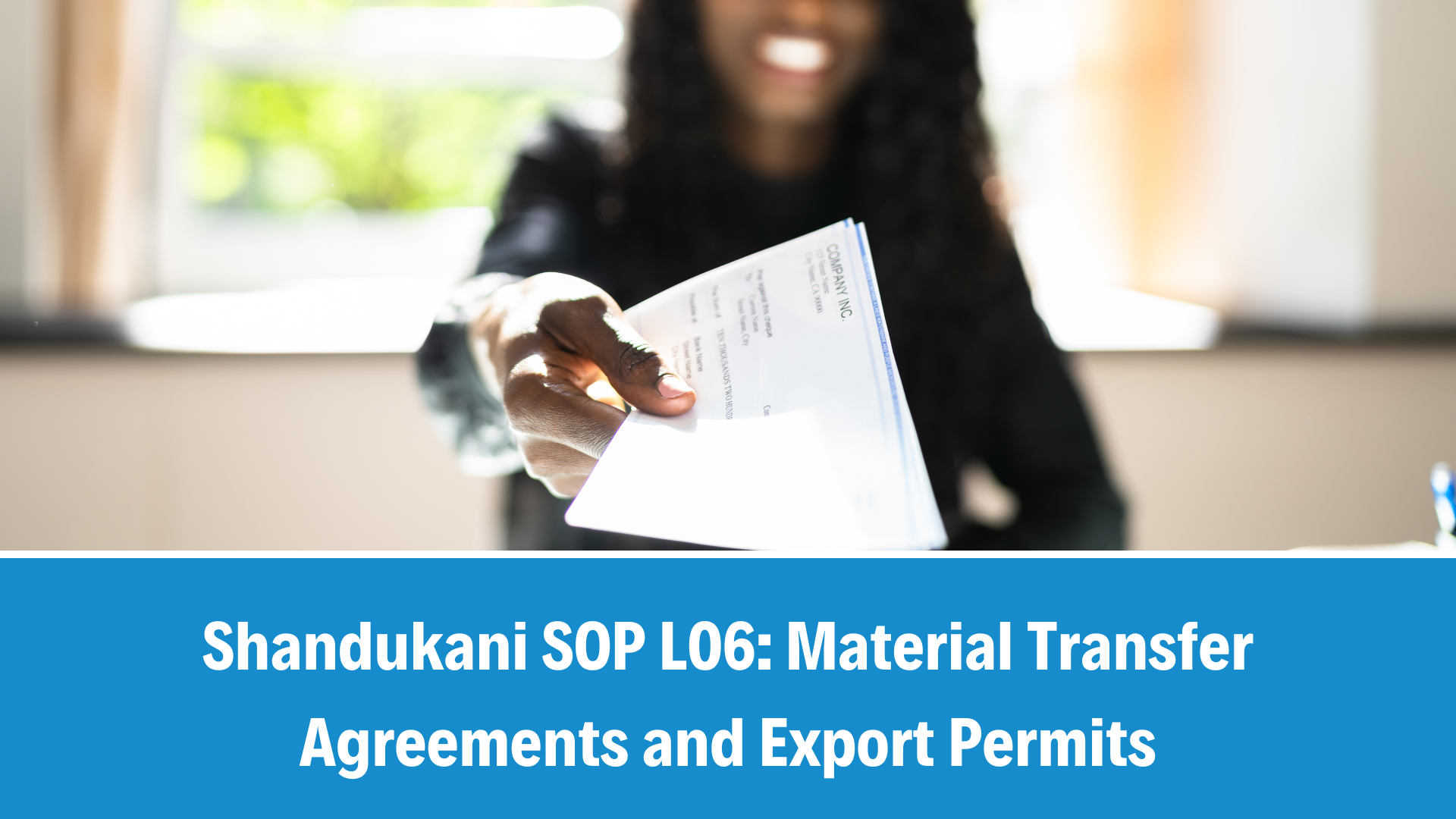 Shandukani SOP L06: MTAs and Export Permits, V1.0, 06 October 2025