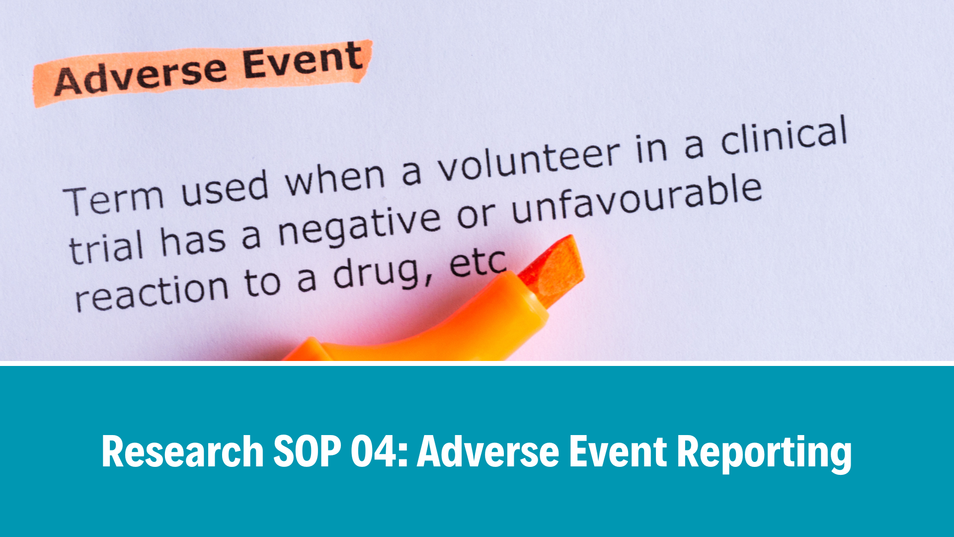 IS PrEP_R SOP 04 : Adverse Event Reporting, V2.0, 01 April 2024